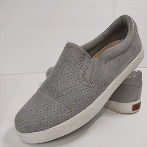 Dr Scholls Madison Be Free Energy Technology Sneakers Sz 8 Gray Perforated upper